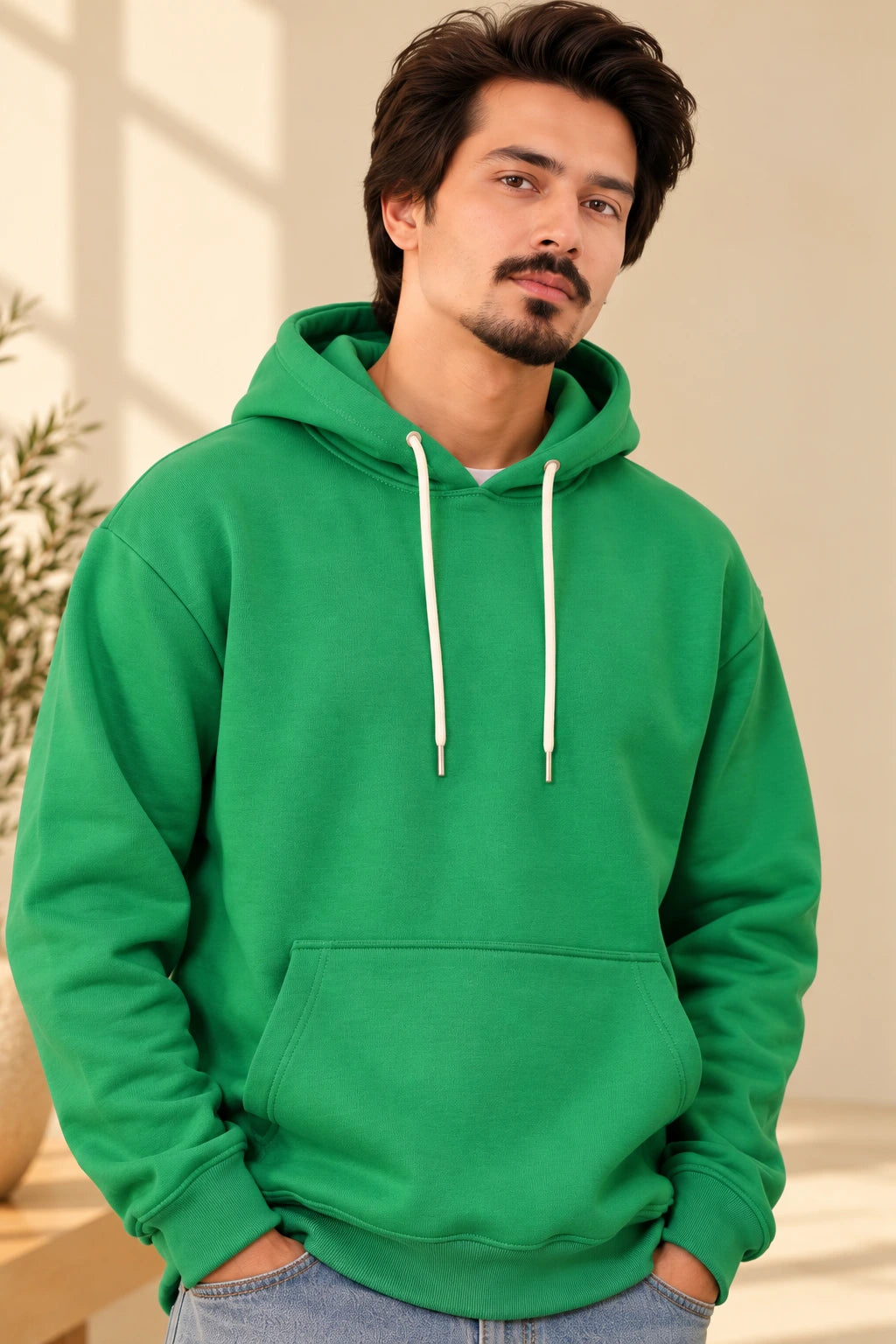 Emerald Green Unisex Pullover Hoodie