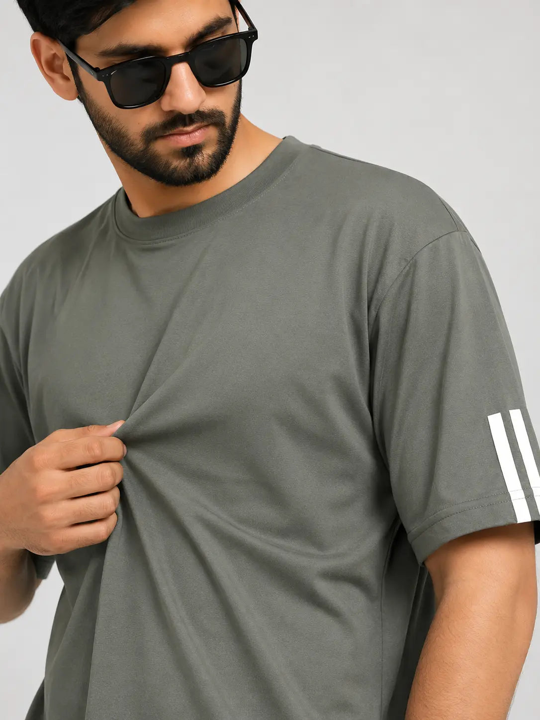 Men's Olive green Summer Tracksuit – Soft Cotton Co-ord Set | Nxtwears