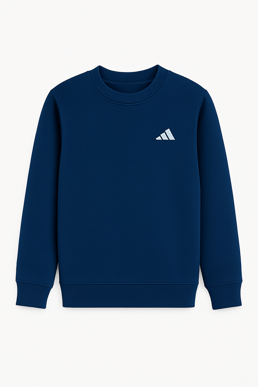 winter royal blue kids tracksuit set with sweatshirt and joggers