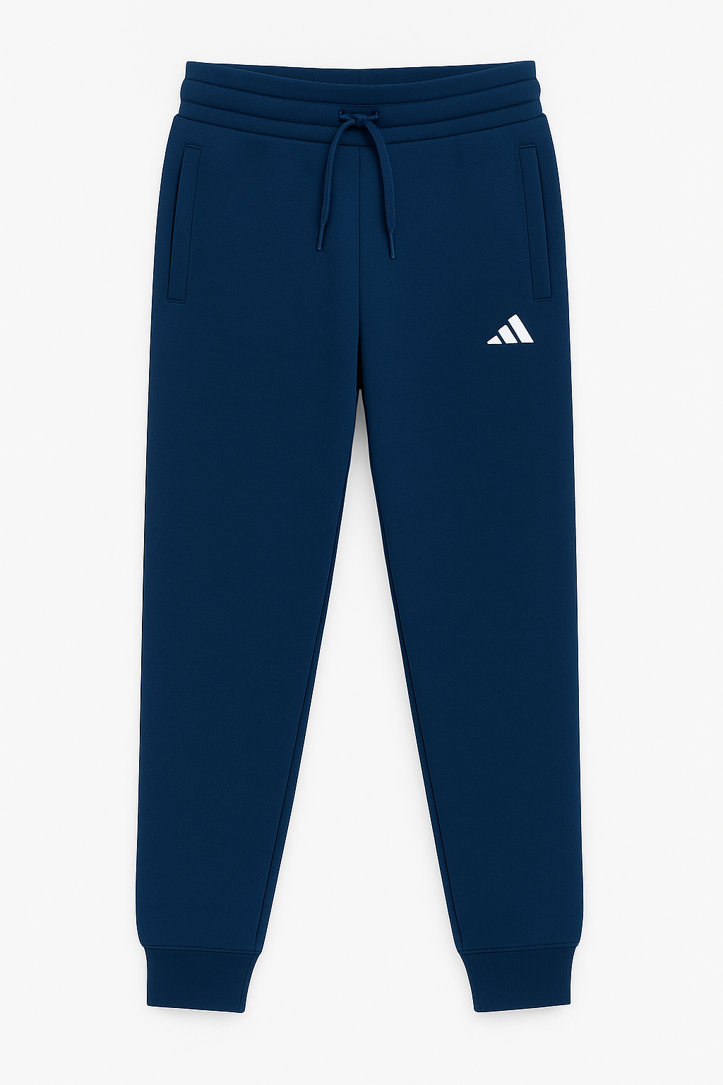Comfortable blue joggers for kids, athletic fit for winter