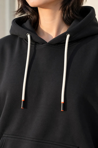 Discipline Black Unisex Oversized Hoodie