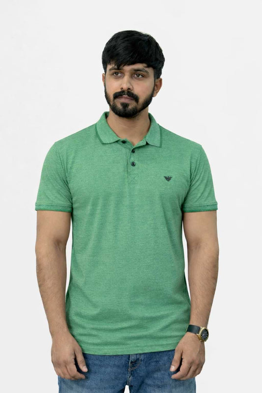 Men’s Premium Green Polo Shirt – Soft Cotton