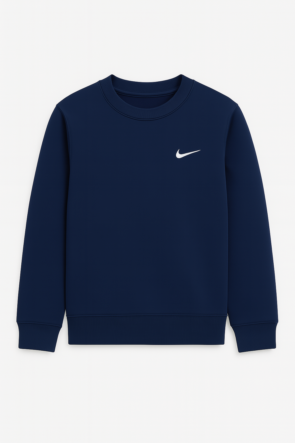 Kids Premium Winter Sweatsuit with Nike logo – Navy Blue | Soft & Sporty