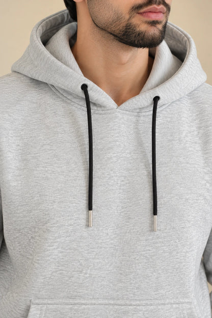 Heather Grey Unisex Pullover Hoodie