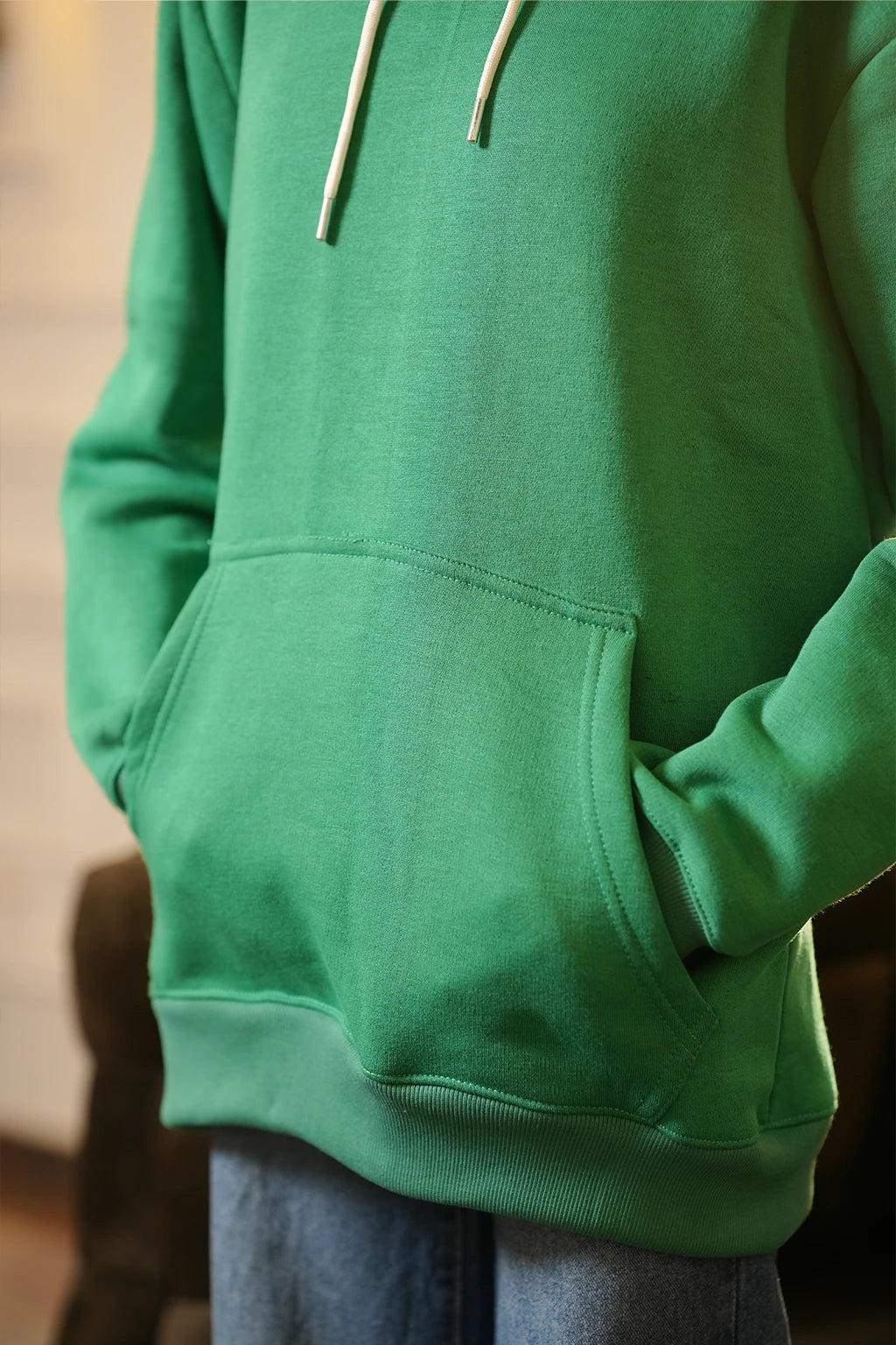 Emerald Green Unisex Pullover Hoodie