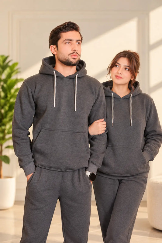 Charcoal Grey Unisex Pullover Hoodie