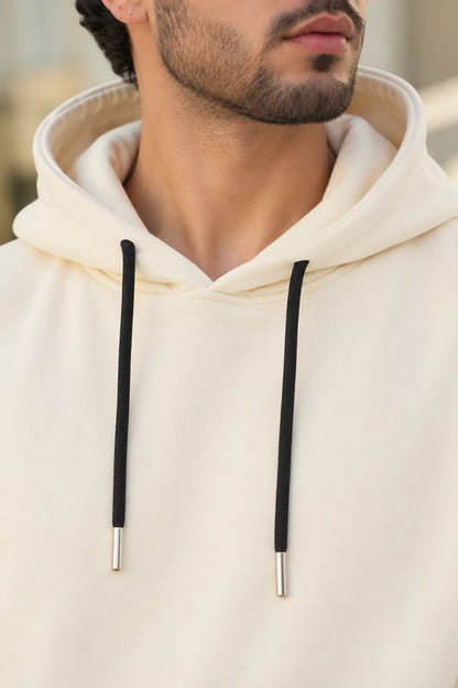 Discipline Cream Unisex Oversized Hoodie