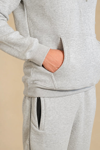 Heather Grey Unisex Pullover Hoodie