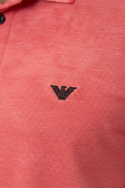 Closeview of Peach Polo shirt for Nxtwears
