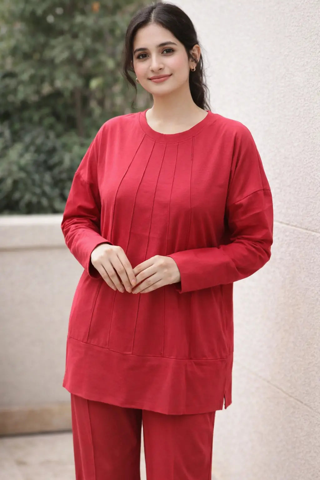 Women Front picture wearing coordset