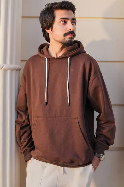 Sabr Brown Unisex Oversized Hoodie