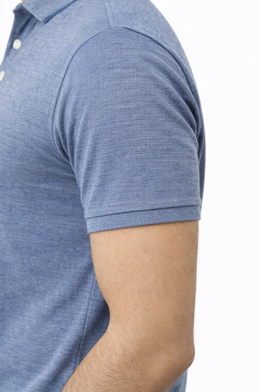 Men’s Premium Blue Polo Shirt – Soft Cotton