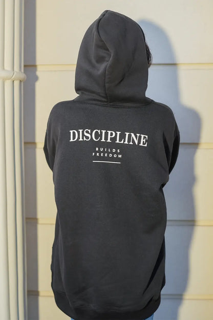 Discipline Black Unisex Oversized Hoodie