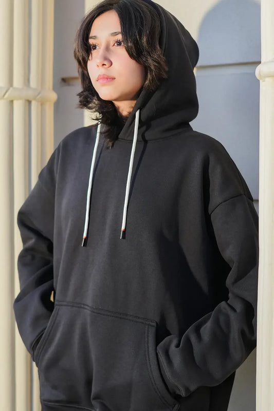 Discipline Black Unisex Oversized Hoodie