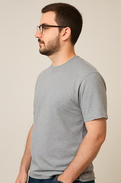 Plain Cotton T-Shirt for Men