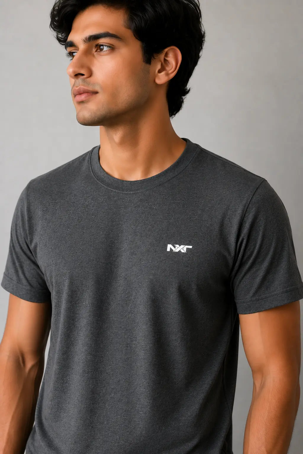 Men’s Grey Summer Cotton Tracksuit with NXT Logo