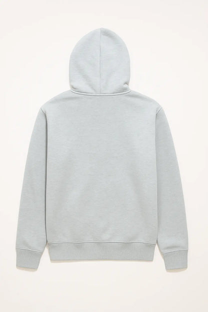 Unisex Heather Grey Zip-Up Hoodie & Premium Fleece Winter Hoodie