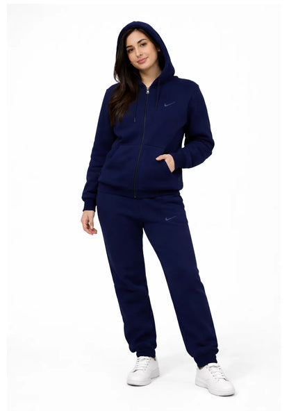 Women Wearing Zipper Hoodie suit for Nxtwears, Front picture